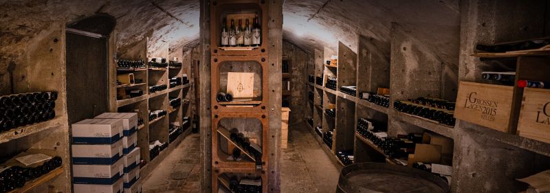 Wine cellar at the Hotel Adler Asperg near Ludwigsburg